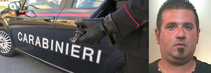 ARRESTO-CARABINIERI-FIGLIO DEL BOSS-SALVATORE BOSCO