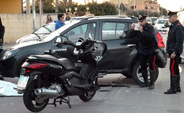 inicdente-mortale-paolo-patricola-carabinieri-marsala-scooterone-contro-auto-marsalanews