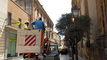 illuminazione pubblica manutenzione straordinaria