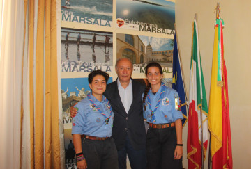 scout con sindaco-marsala