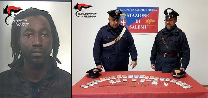 arrestato dai carabinieri 32enne per spaccio di droga