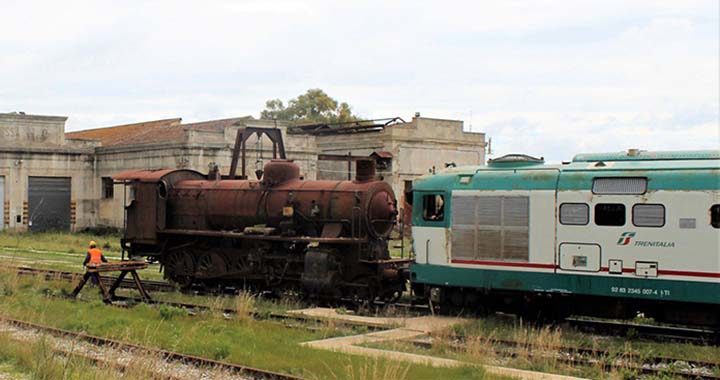 Da Castelvetrano a Palermo, l'antica locomotiva de "Il Padrino" verso il restauro