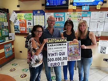 Non c’è due senza tre! Da “Cartomania” vinti 500.000€ al Gratta e Vinci