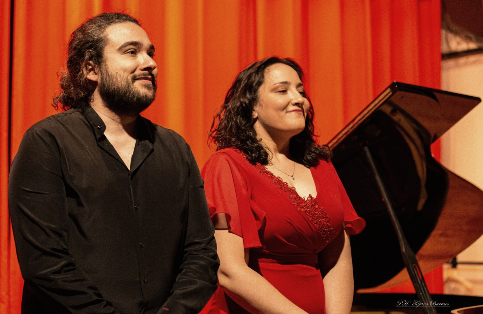 Il duo pianistico Valluzzi -Scafarelli (Foto di Tiziana Barraco)